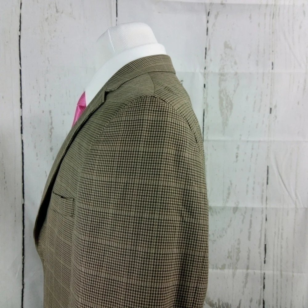Club Room Macys 40R Multicolor Plaid Blazer Sports Coat